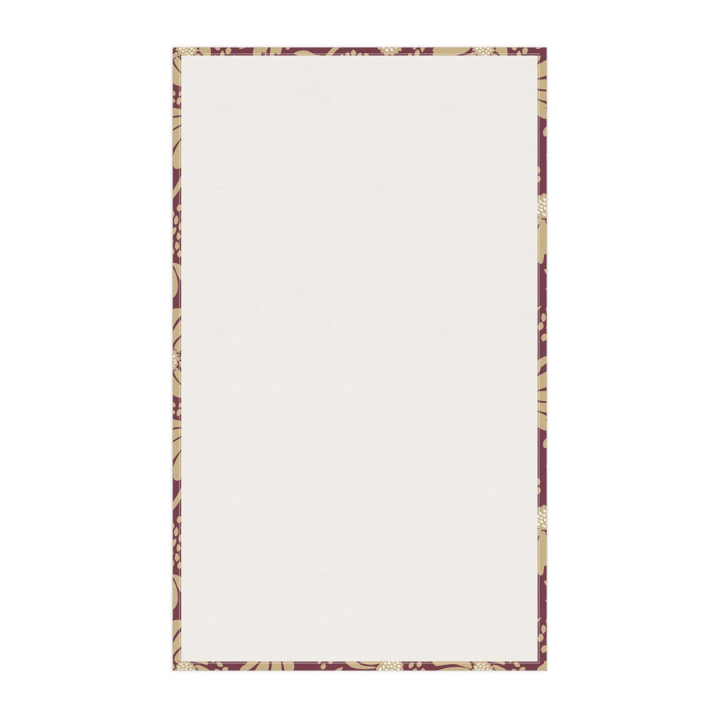 Tea Towels | Maroon & Gold | Bellis