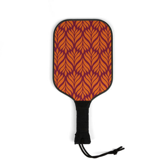 Pickleball Paddle Kit | Maroon & Orange | Palm