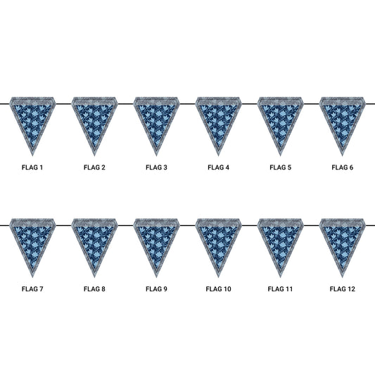 Flag Garland | Chapel Hill, North Carolina | Magnolia