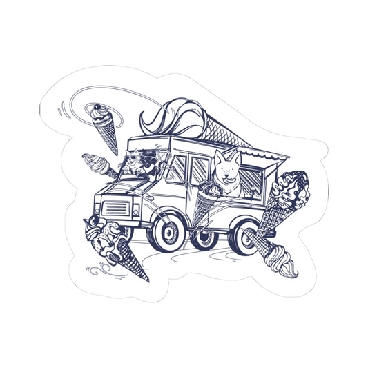 NYP Sticker | Cat Ice Cream