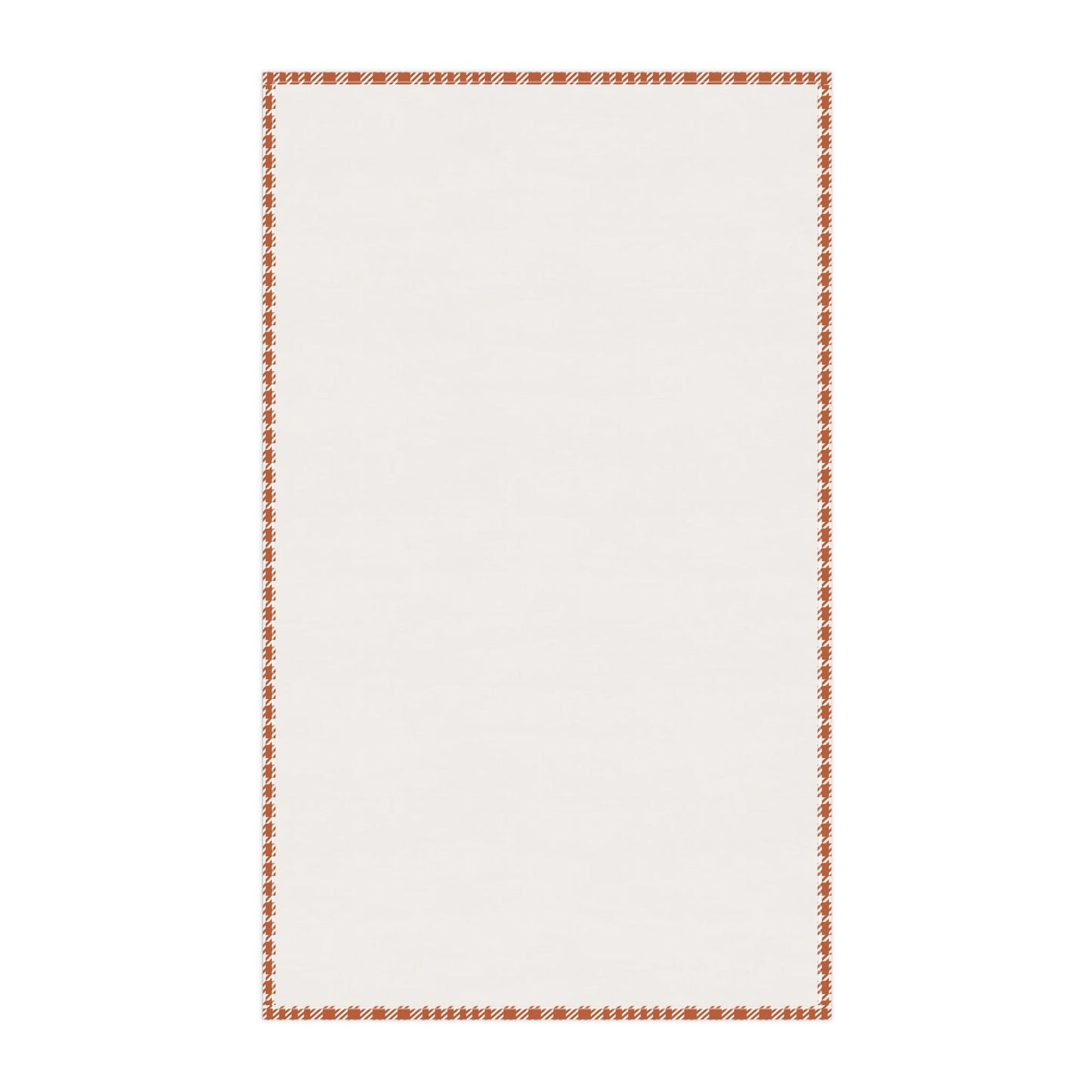 Tea Towels | Dark Orange & White | Tweed