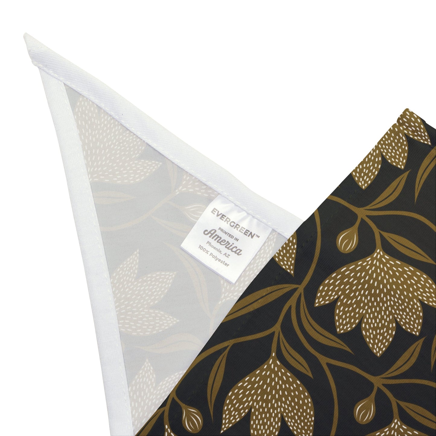 Pet Bandana | Black & Gold | Magnolia
