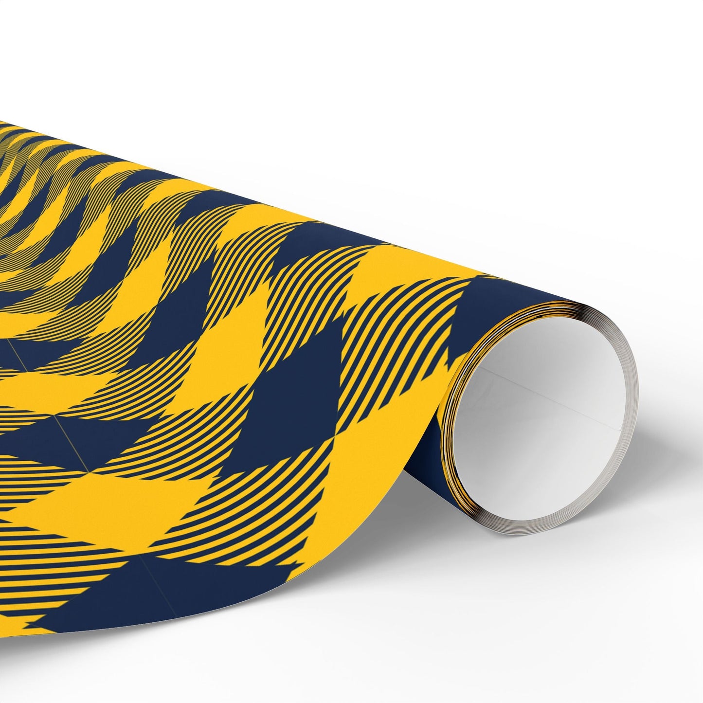 Gift Wrap | Yellow & Blue | Gingham