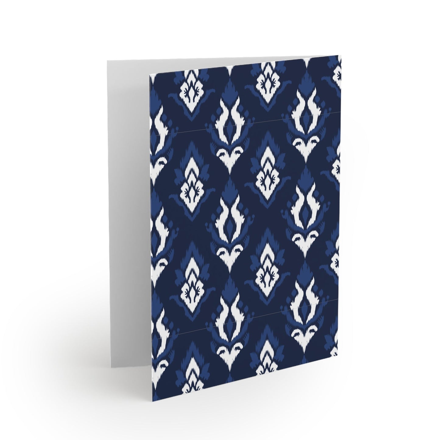 Notecards Set | Navy & White | Ikat
