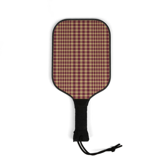 Pickleball Paddle Kit | Maroon & Gold | Tweed