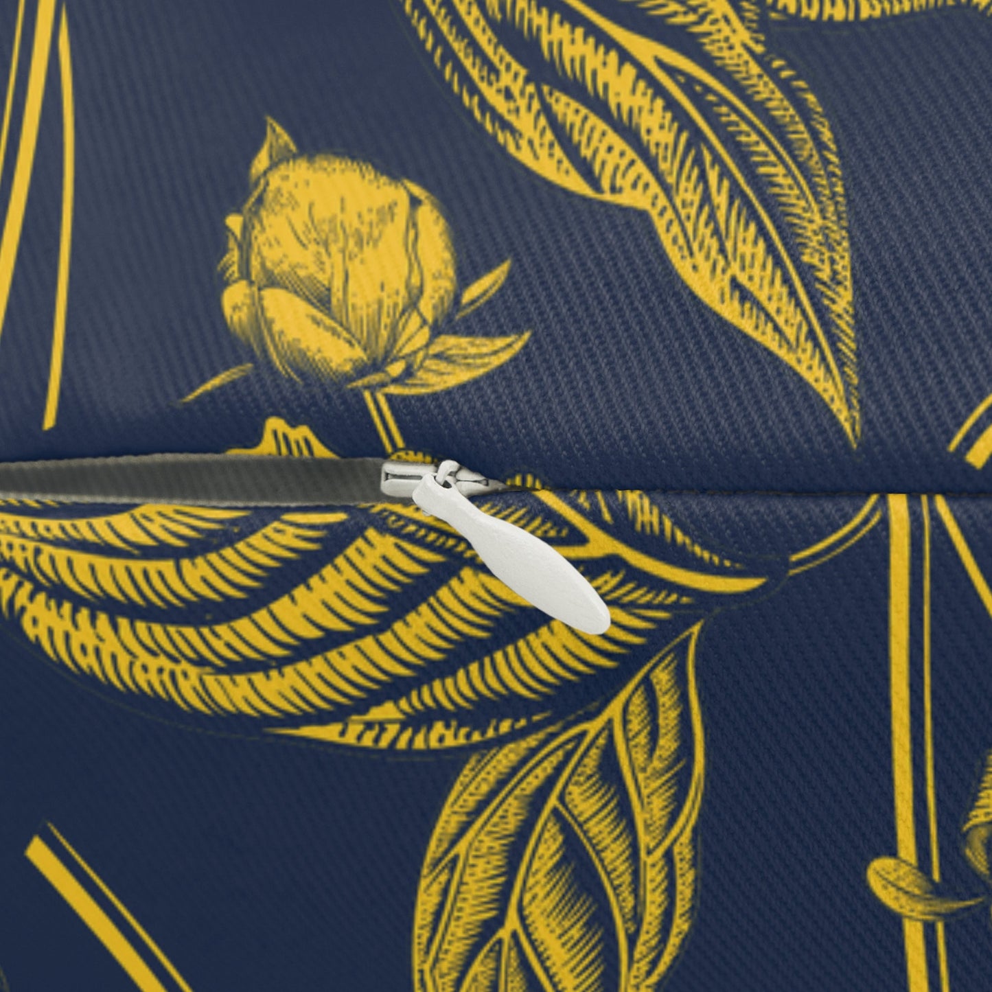 Pillow | Yellow & Blue | Peony