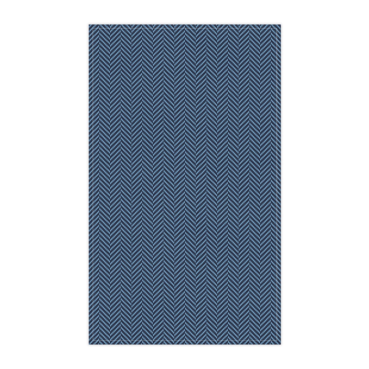 Tea Towels | Light Blue & White | Herringbone