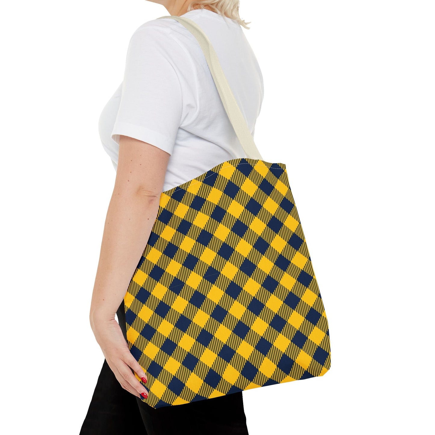 Totes | Yellow & Blue | Gingham