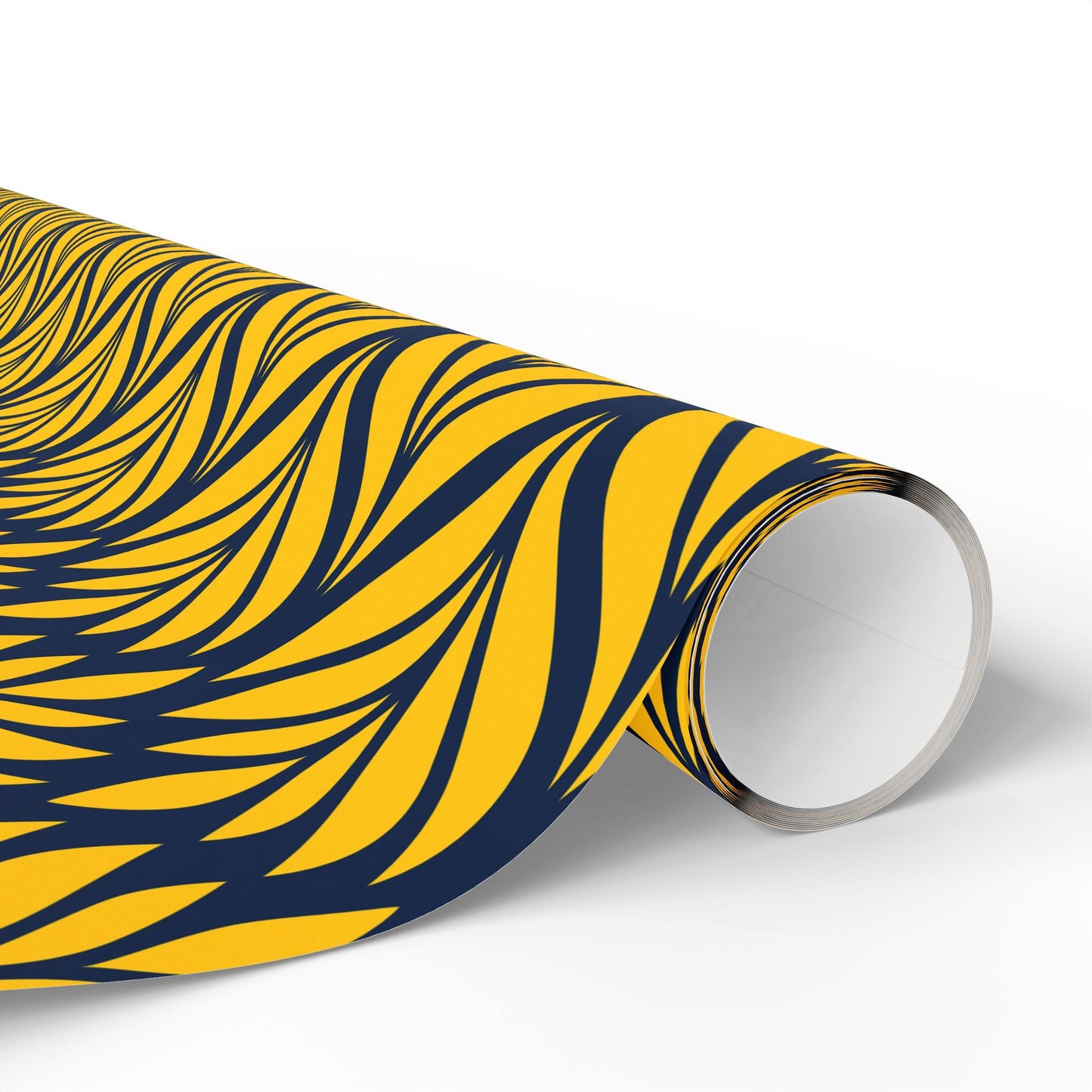 Gift Wrap | Yellow & Blue | Palm