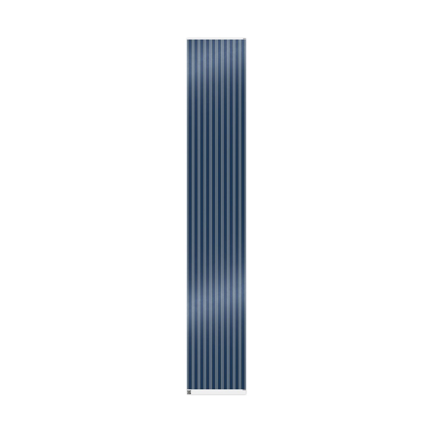 Gift Wrap | Blue & Gold | Stripe