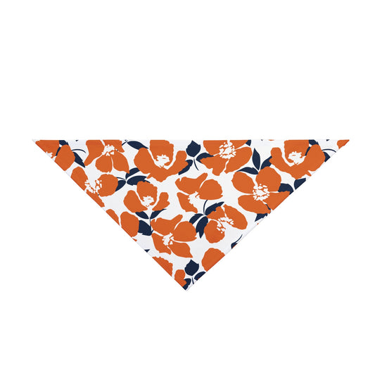 Pet Bandana | Orange & Blue | Poppy