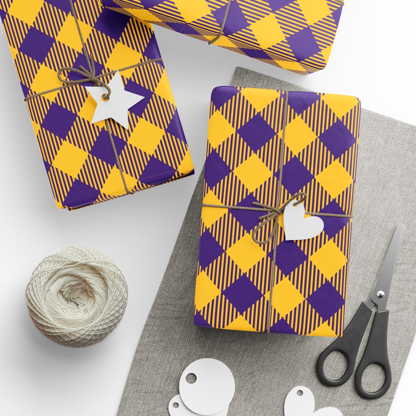 Gift Wrap | Baton Rouge, Louisiana | Gingham