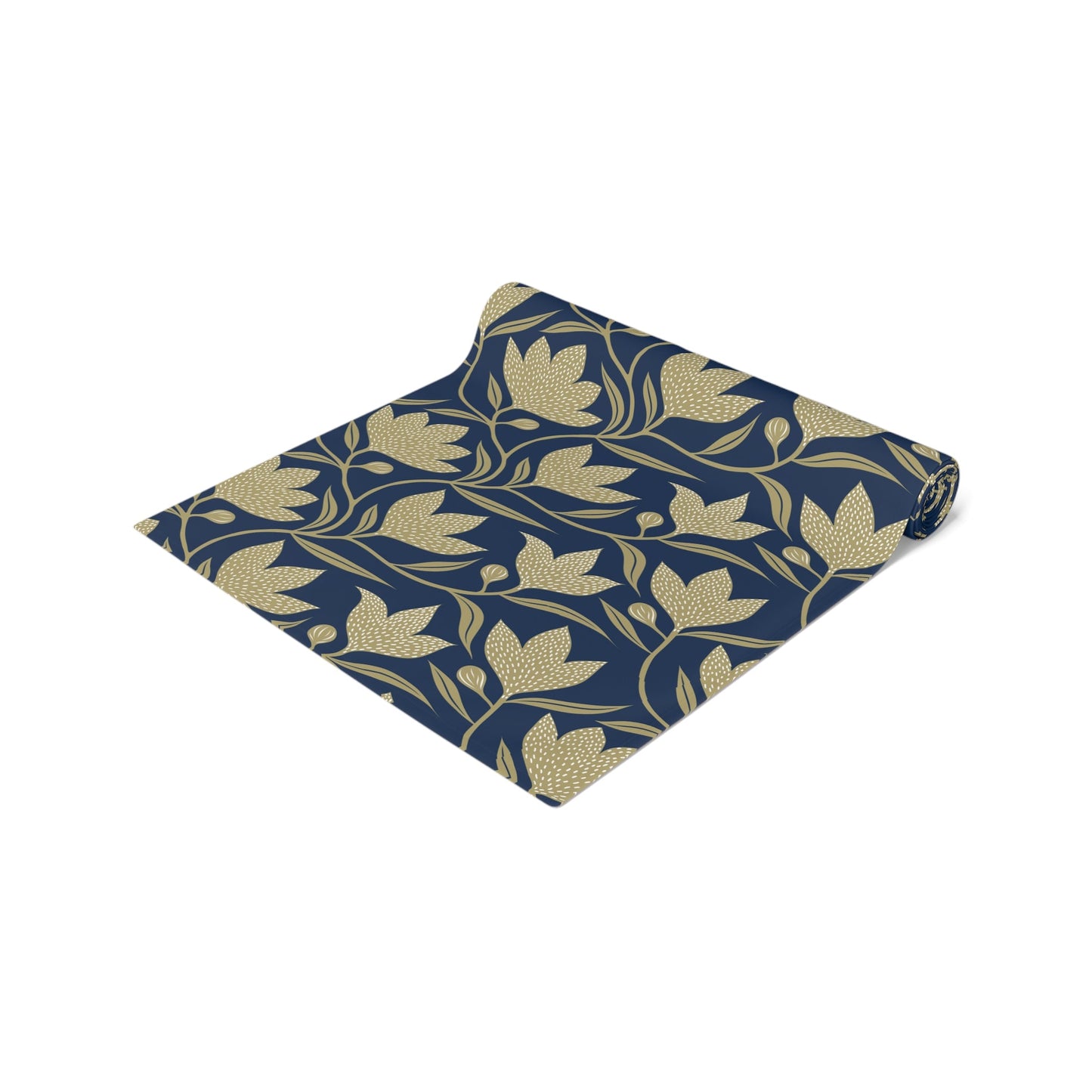 Table Runner | Blue & Gold | Magnolia