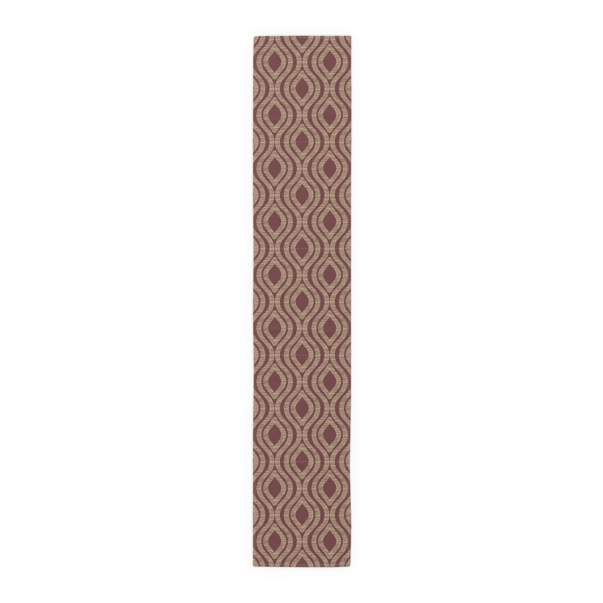 Table Runner | Maroon & Gold | Ogee