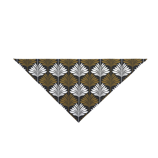 Pet Bandana | Black & Gold | Deco