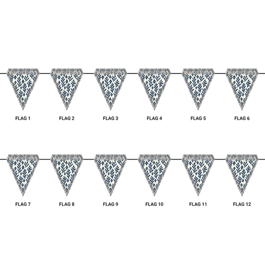 Flag Garland | Atlanta, Georgia | Laurel