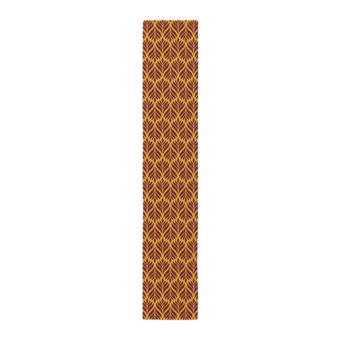 Table Runner | Red & Yellow | Palm