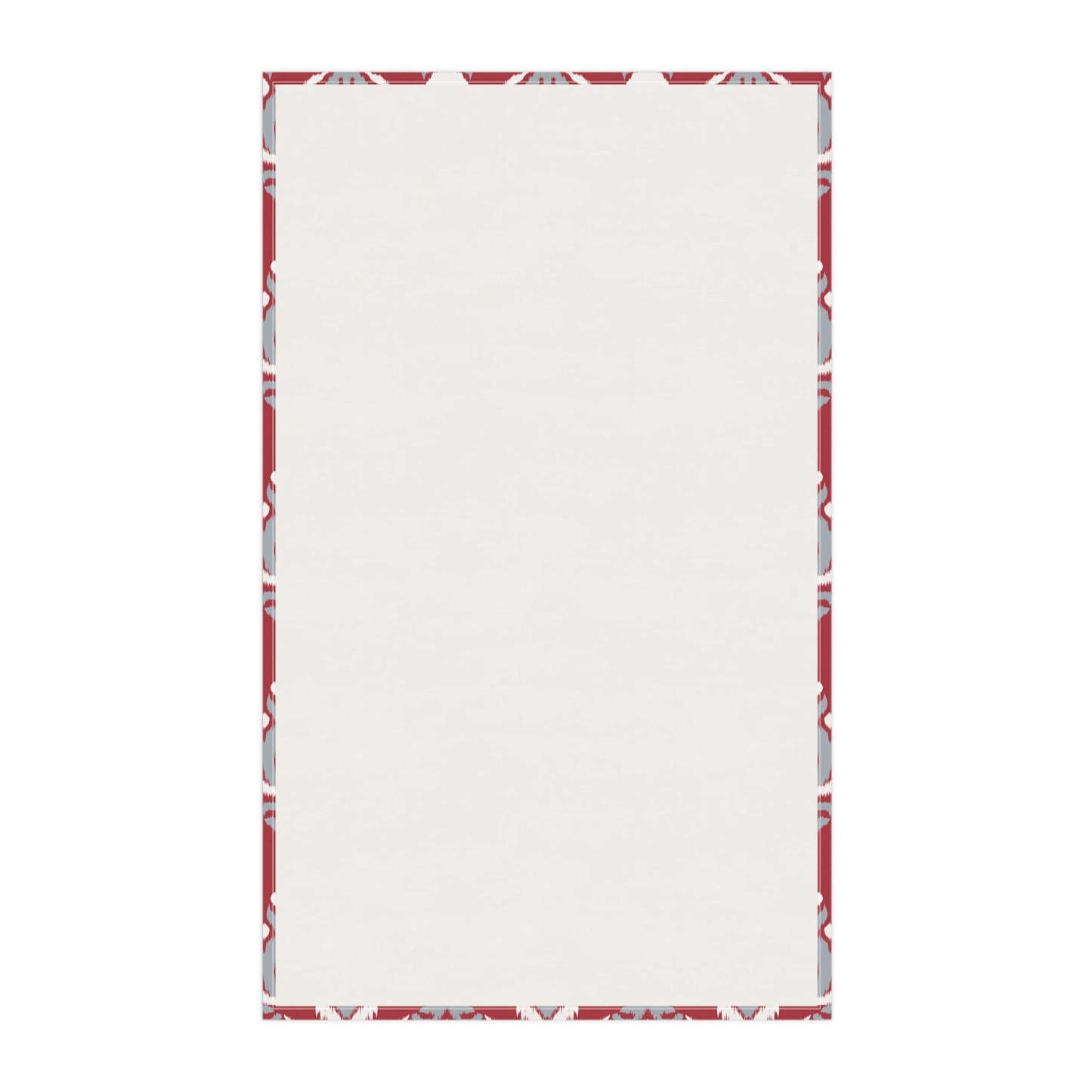 Tea Towels | Red & Gray | Ikat