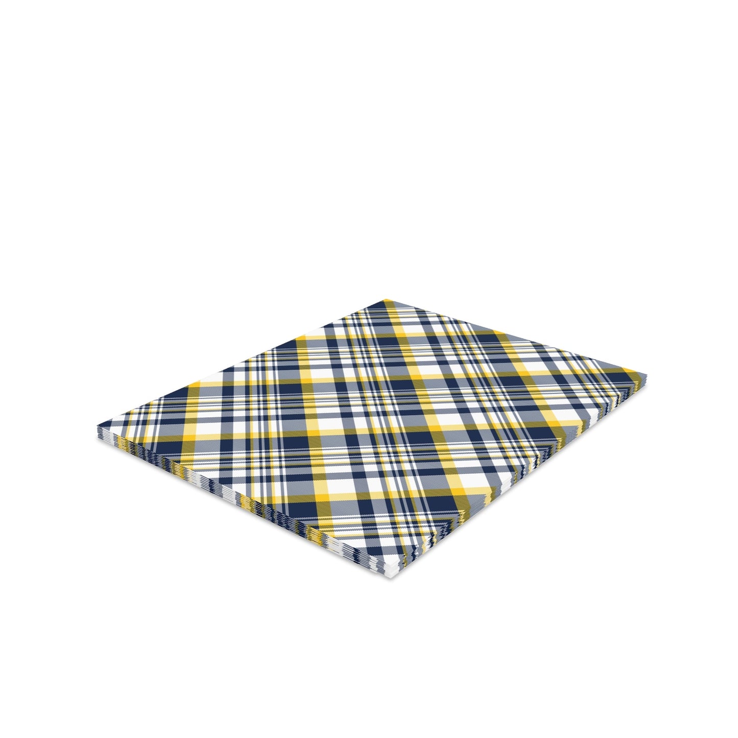 Notecards | Yellow & Blue | Tartan
