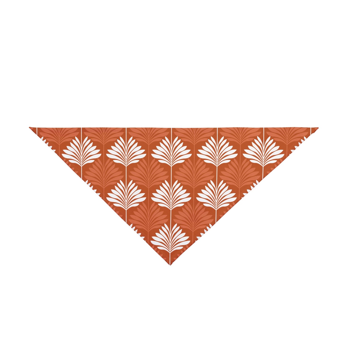Pet Bandana | Dark Orange & White | Deco