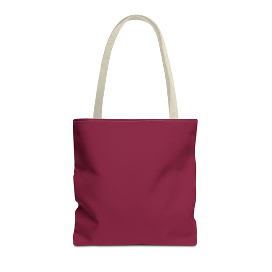 Tote Bags | Maroon & Orange | Dark