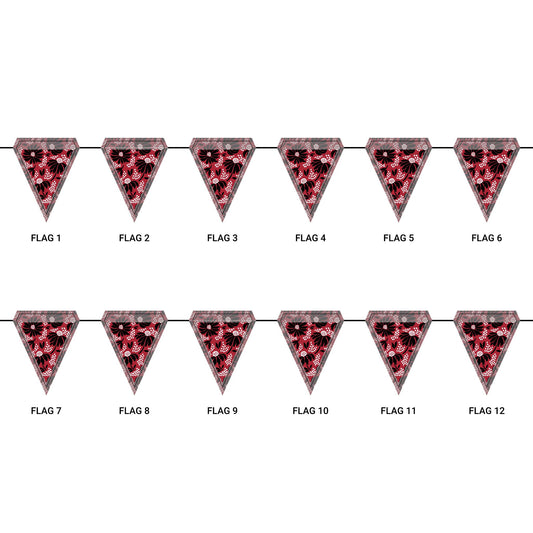 Flag Garland | Athens, Georgia | Bellis