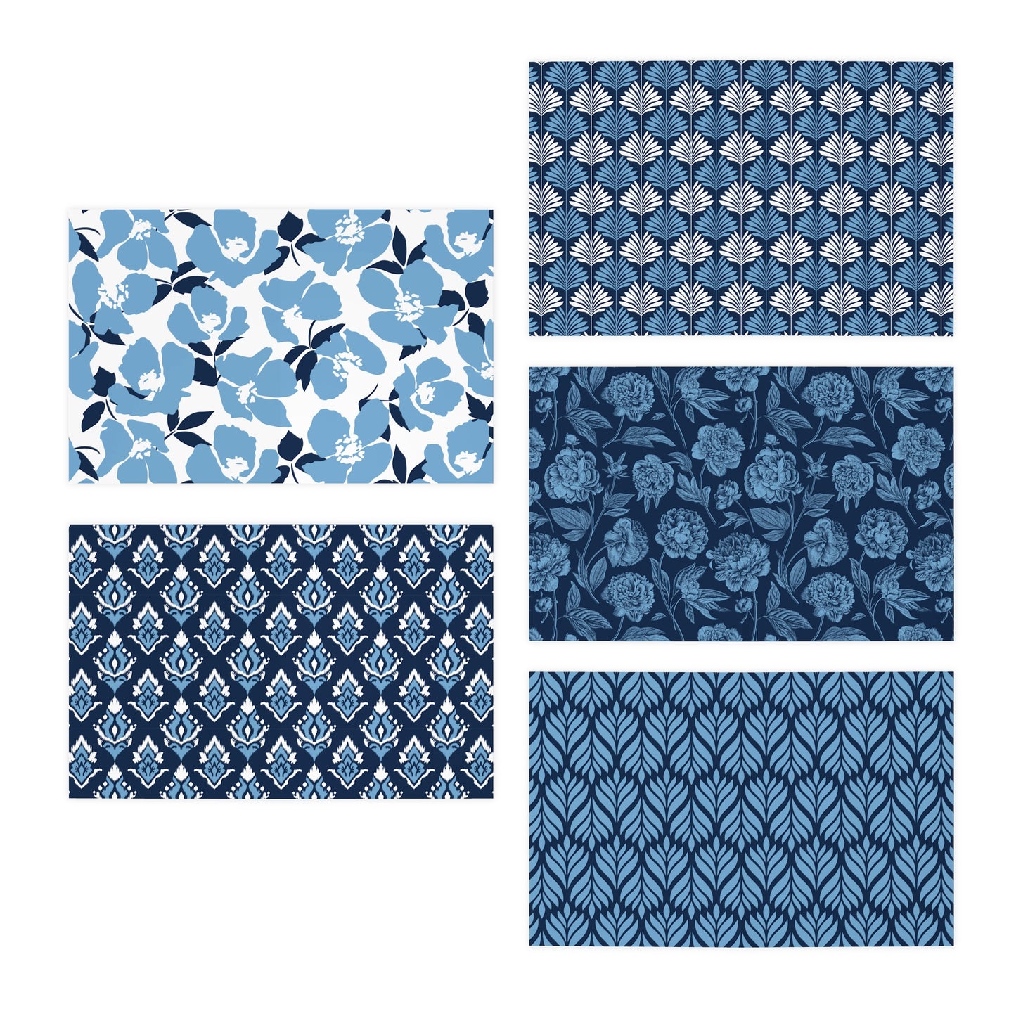 Multi-Design Note Cards, 5-Pack | Chapel Hill, North Carolina
