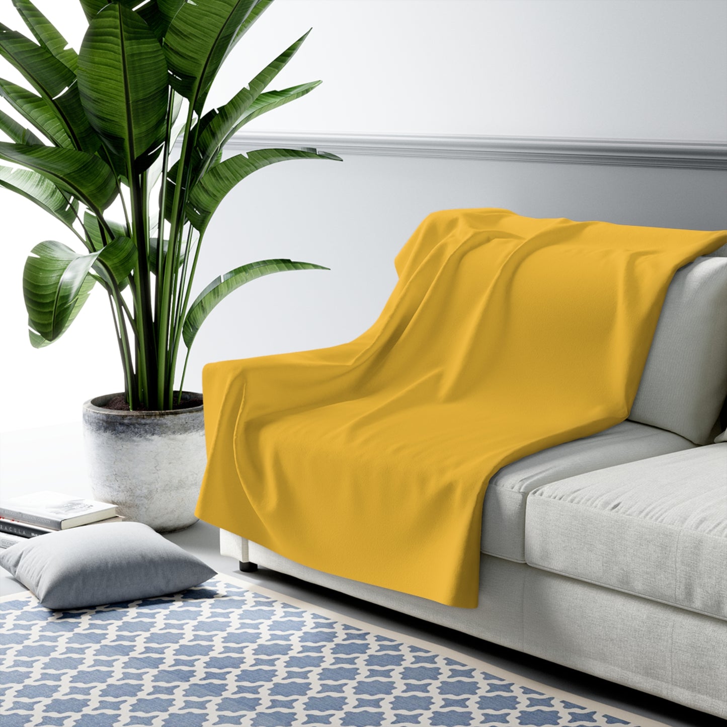 Sherpa Blanket | Kennesaw, Georgia | Light (Orange)