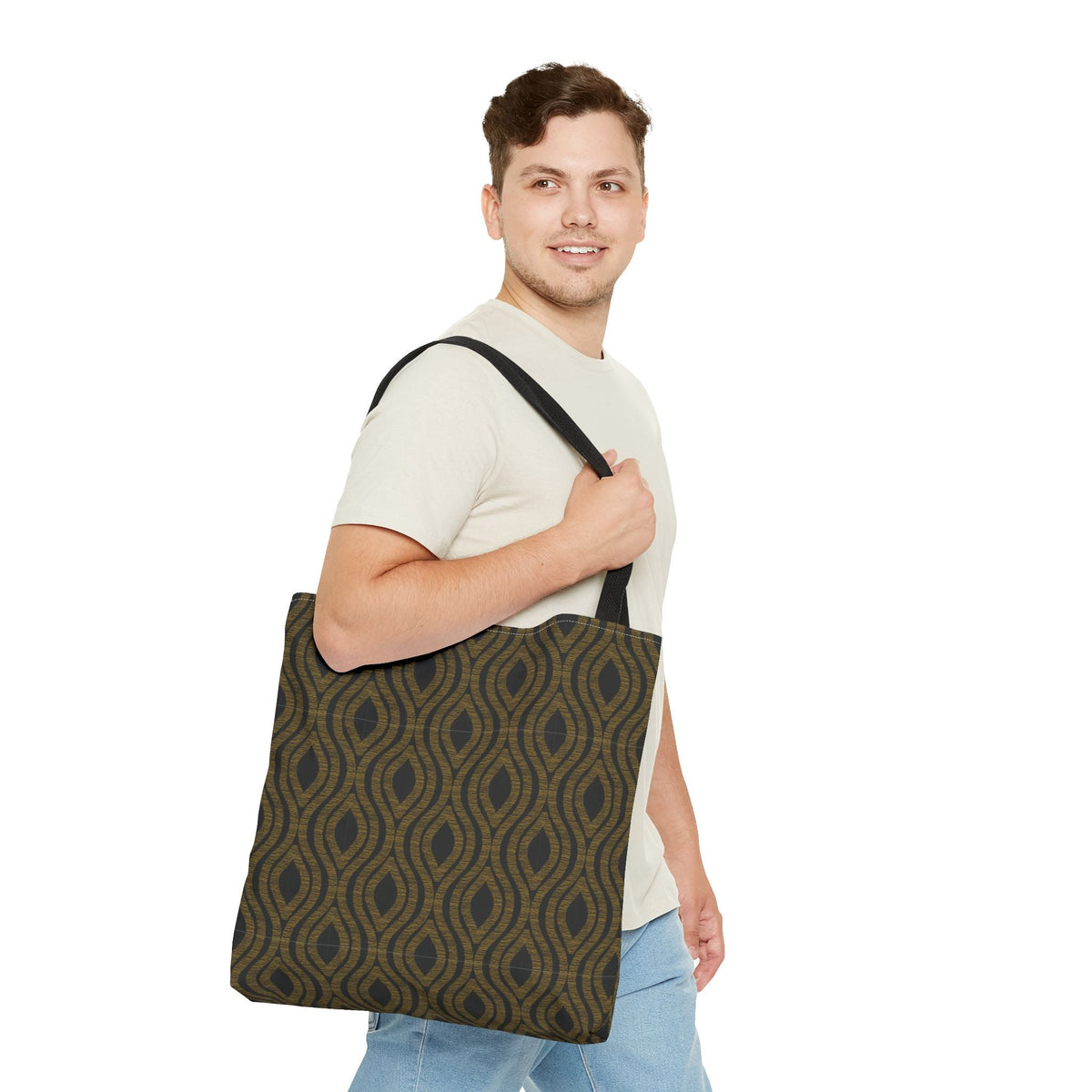 Tote Bag | Black & Gold | Ogee
