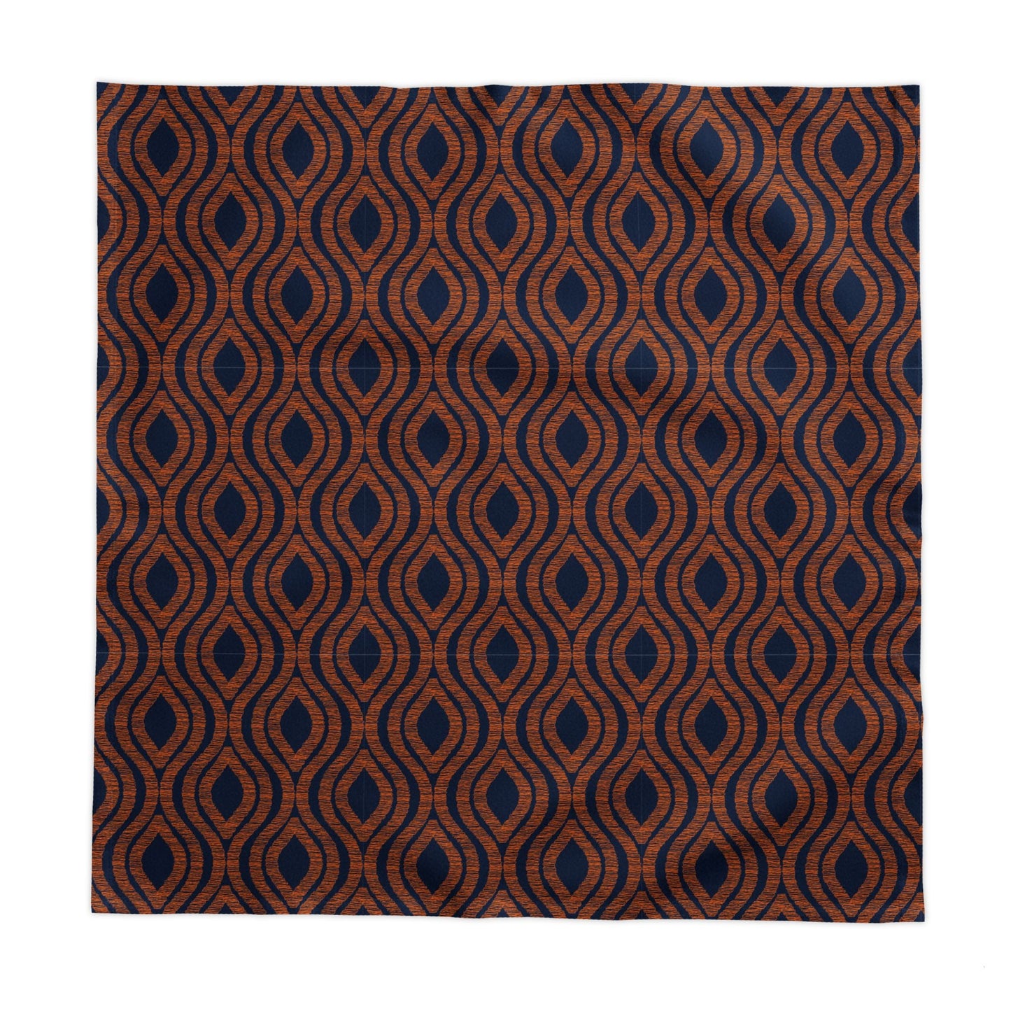 Tablecloth | Orange & Blue | Ogee