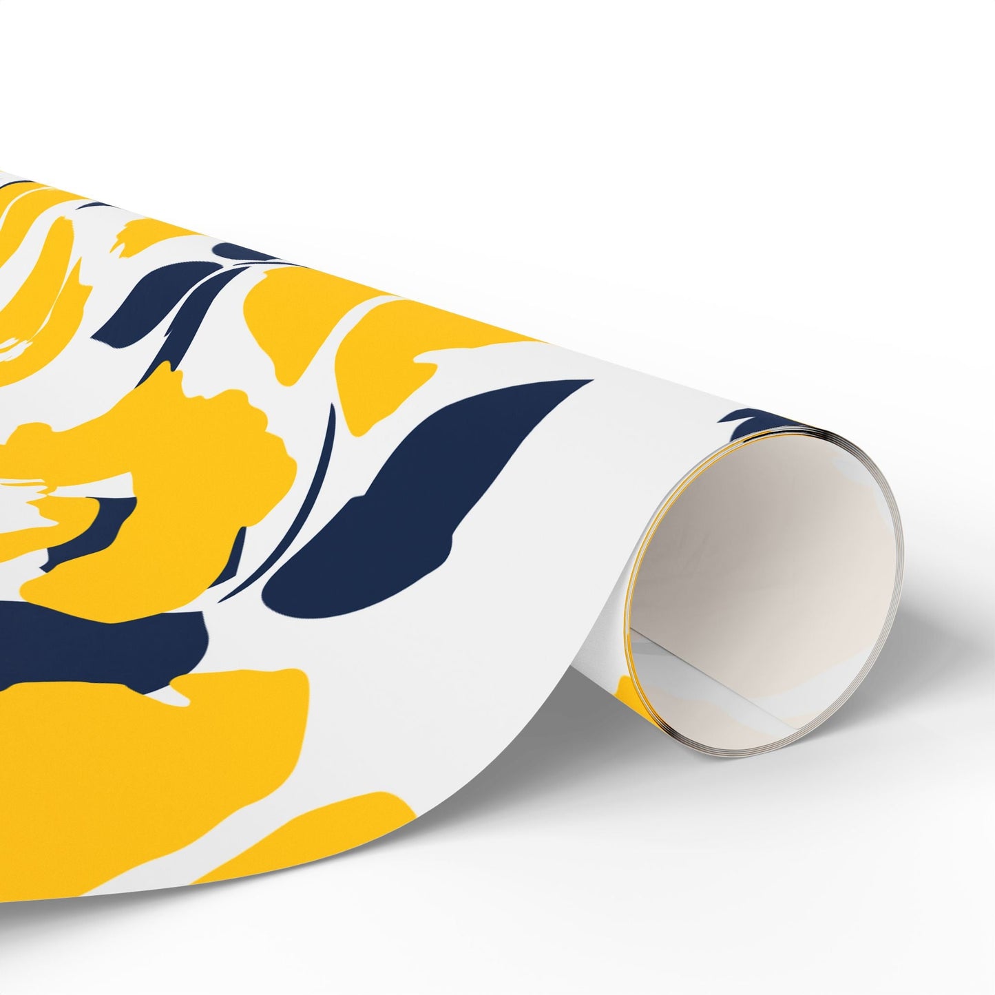 Gift Wrap | Yellow & Blue | Poppy