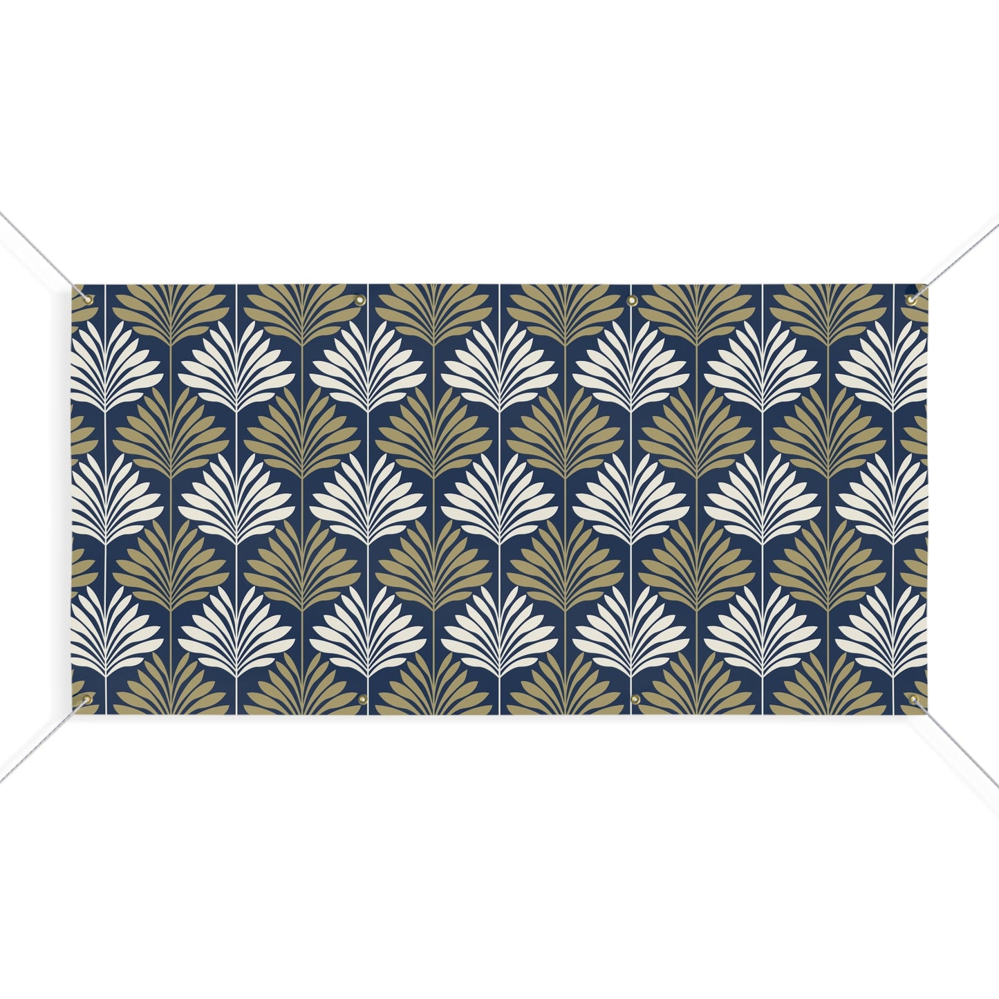 Banner | Gold & Blue | Deco