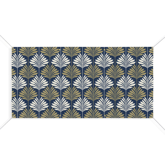 Banner | Gold & Blue | Deco