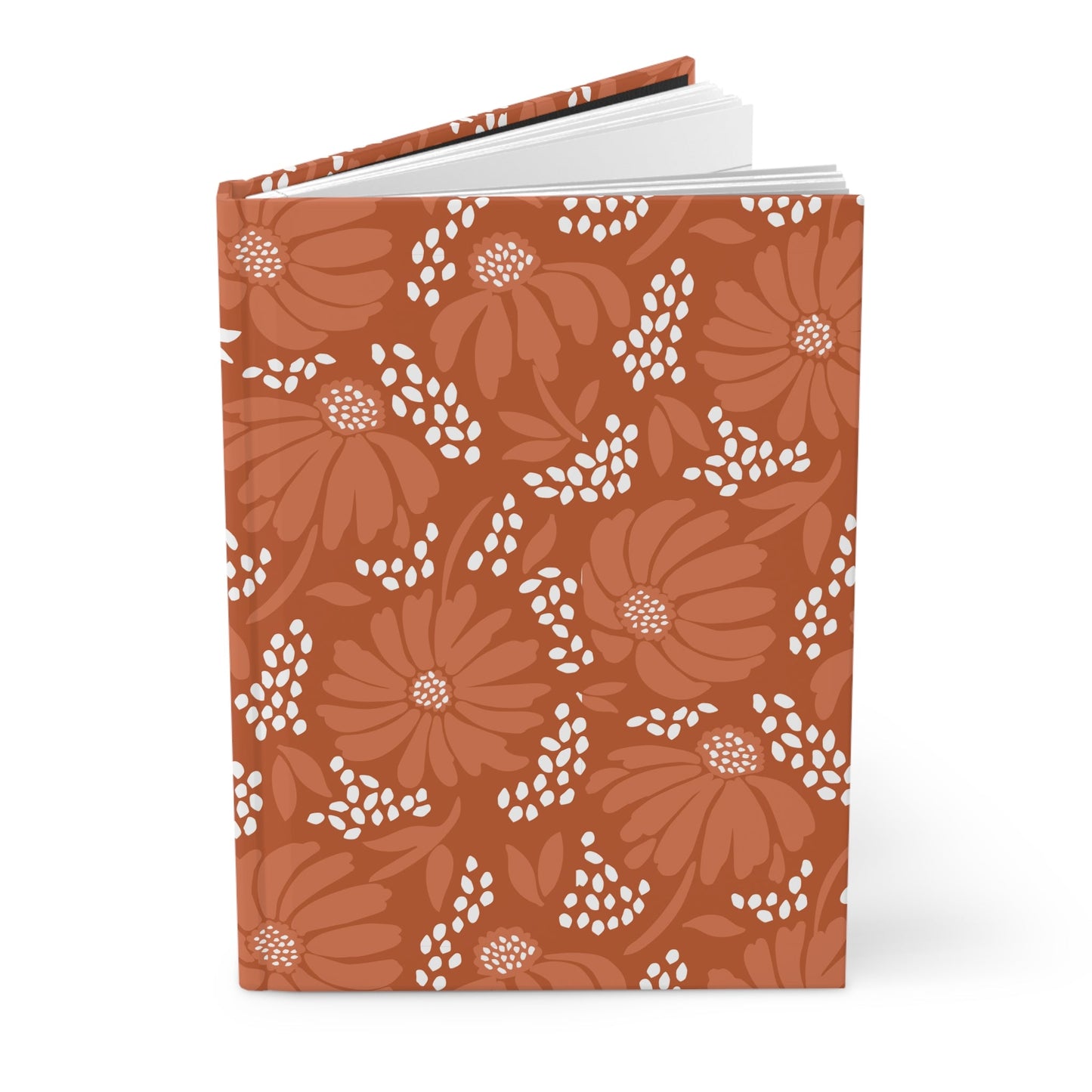 Journal | Dark Orange & White | Bellis