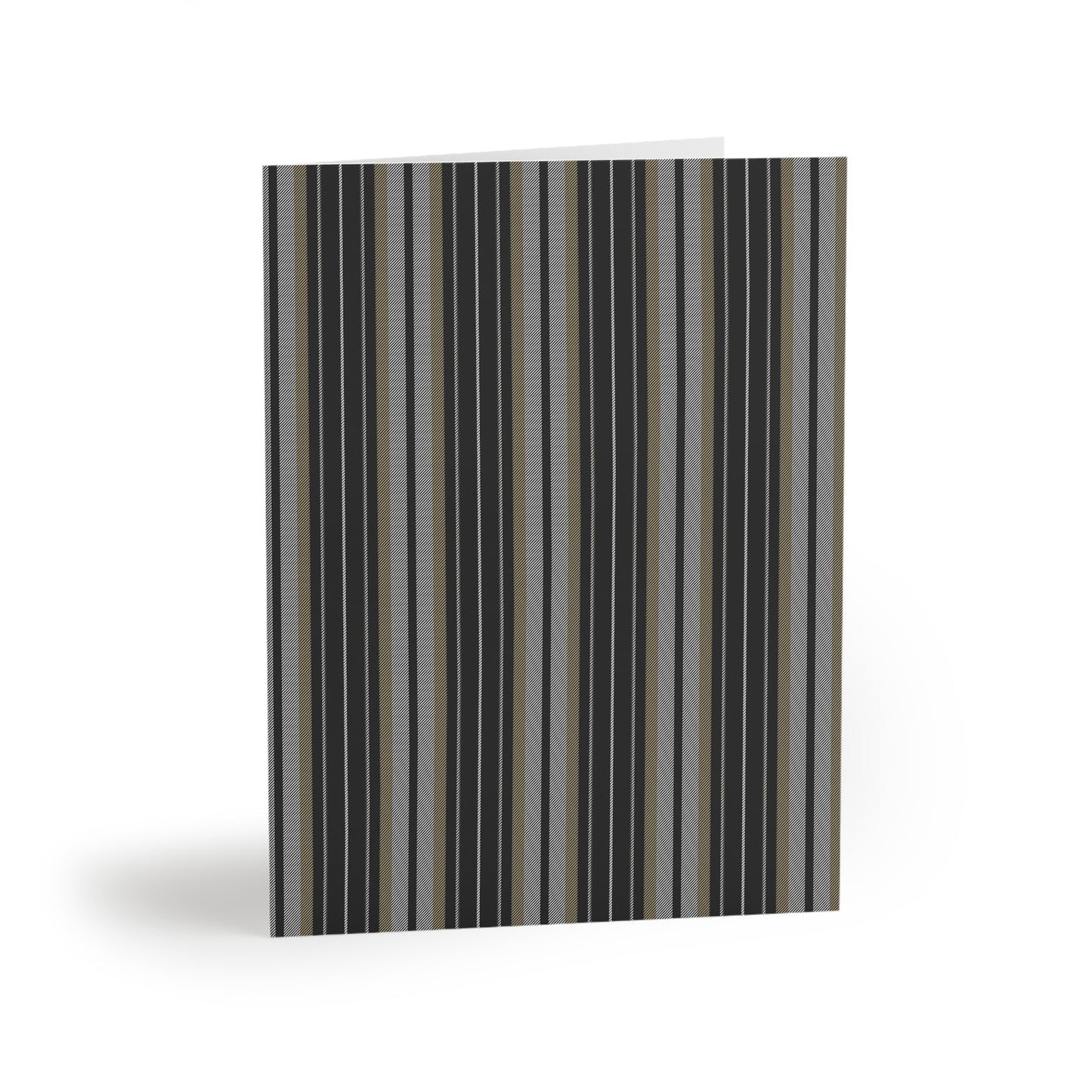 Notecards | Black & Gold | Stripe