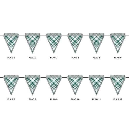 Flag Garland | New Orleans, Louisiana | Tartan