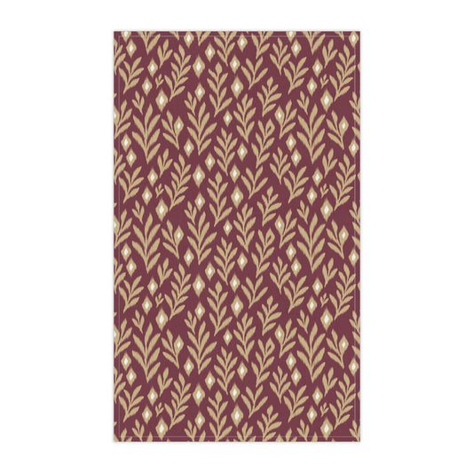 Tea Towels | Maroon & Gold | Laurel