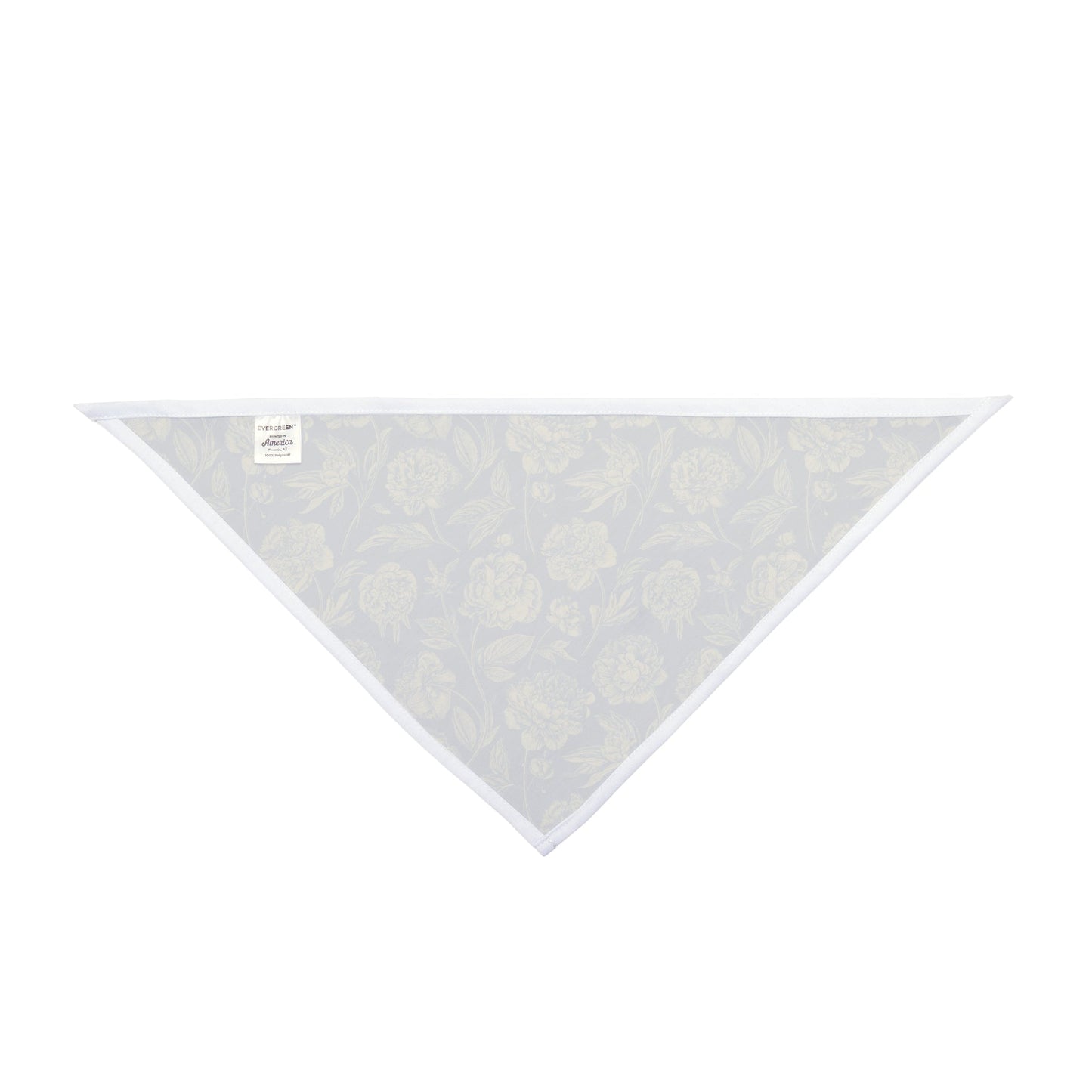 Pet Bandana | Blue & Gold | Peony