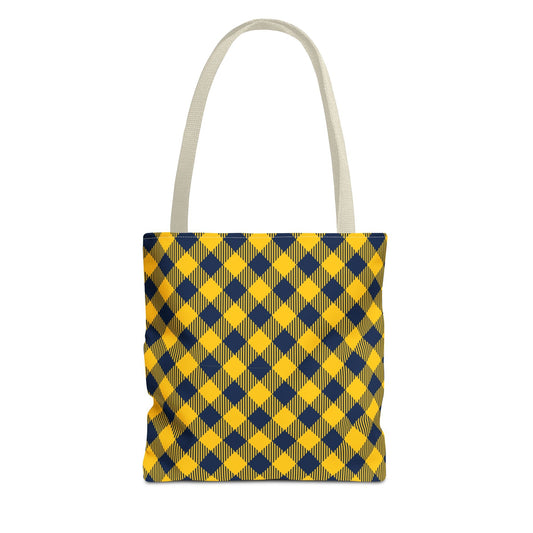 Totes | Yellow & Blue | Gingham