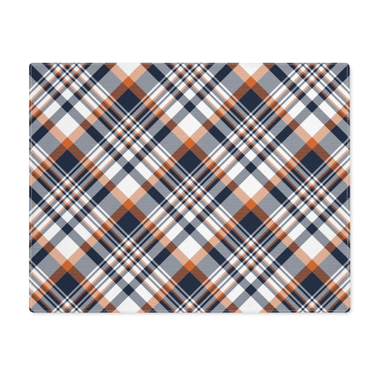 Placemat | Orange & Blue | Tartan
