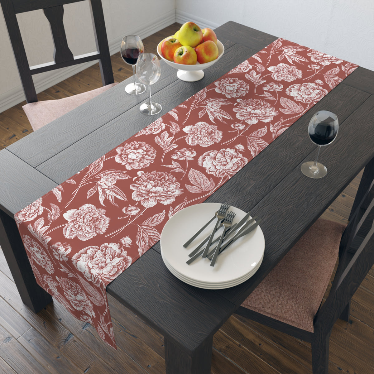 Table Runner | Bloomington, Indiana | Peony