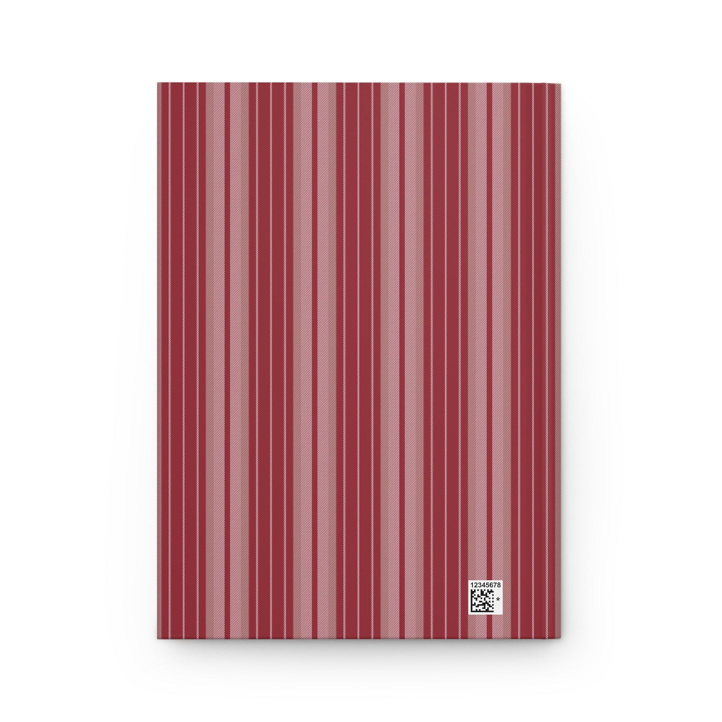 Journal | Maroon & White | Stripe