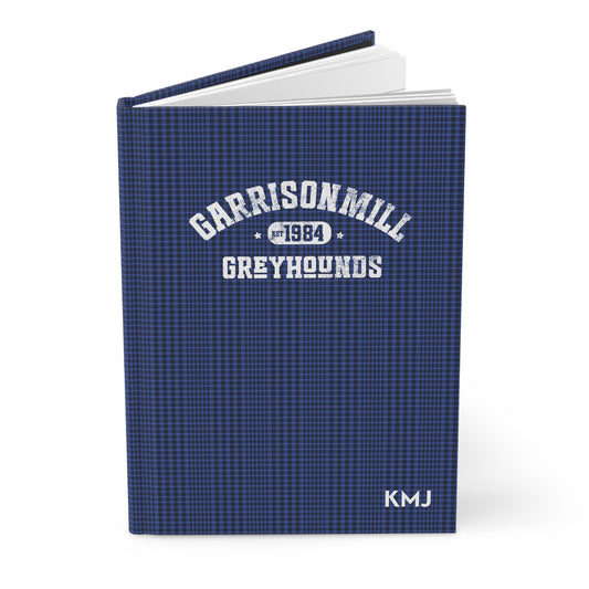 Monogram Journal | Greyhounds | Blue Vintage