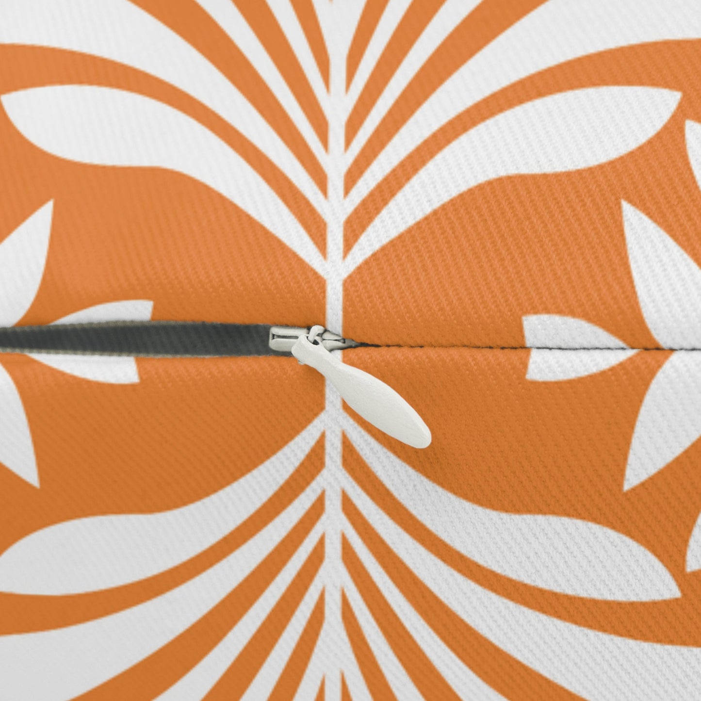 Pillow | Orange & White | Deco