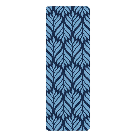 Yoga Mat | Light Blue & White | Palm