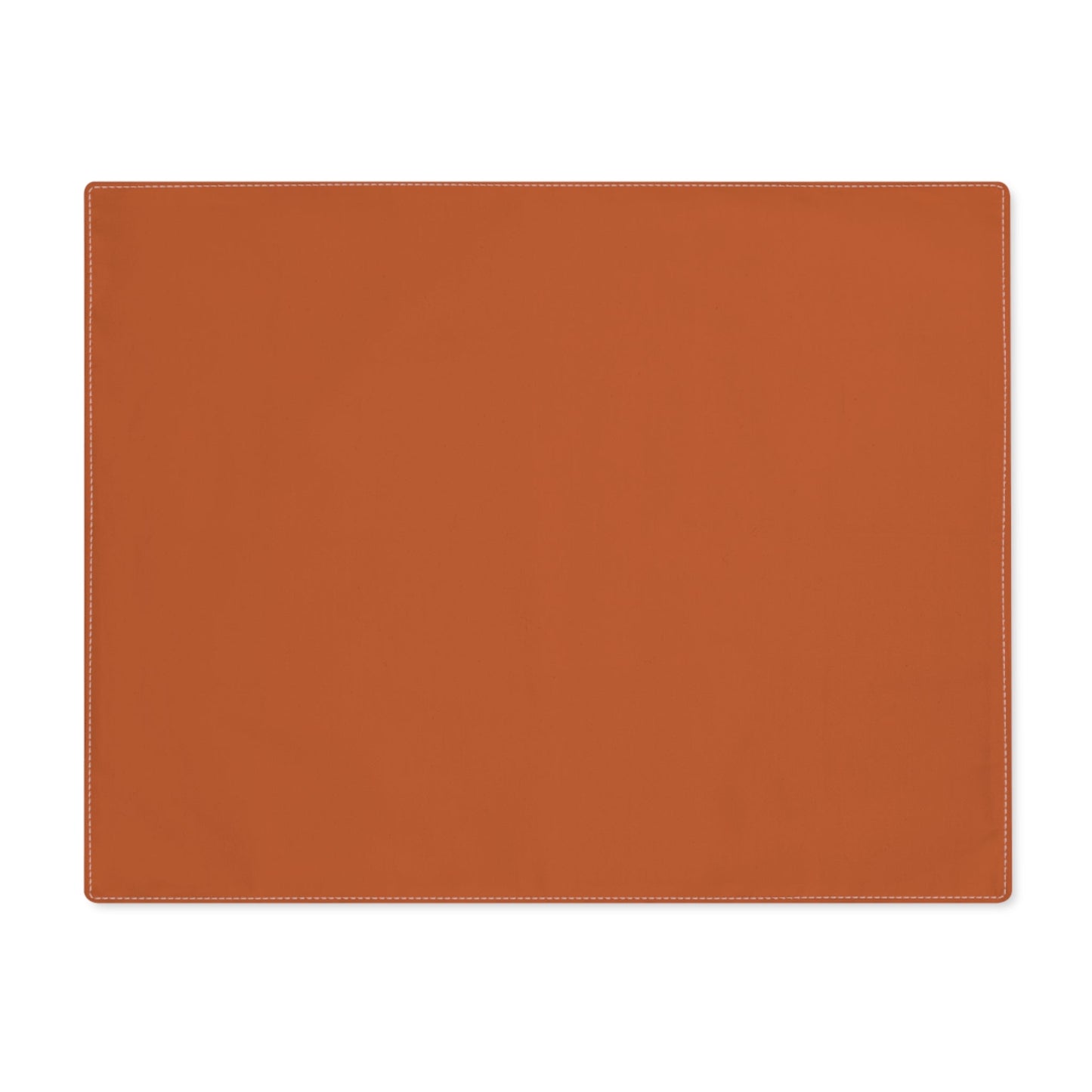 Placemat | Dark Orange & White | Dark