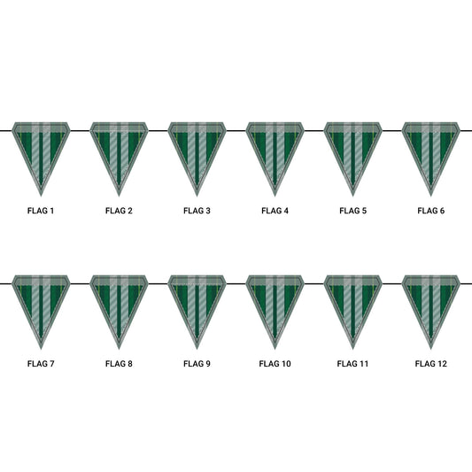 Flag Garland | Eugene, Oregon | Stripe