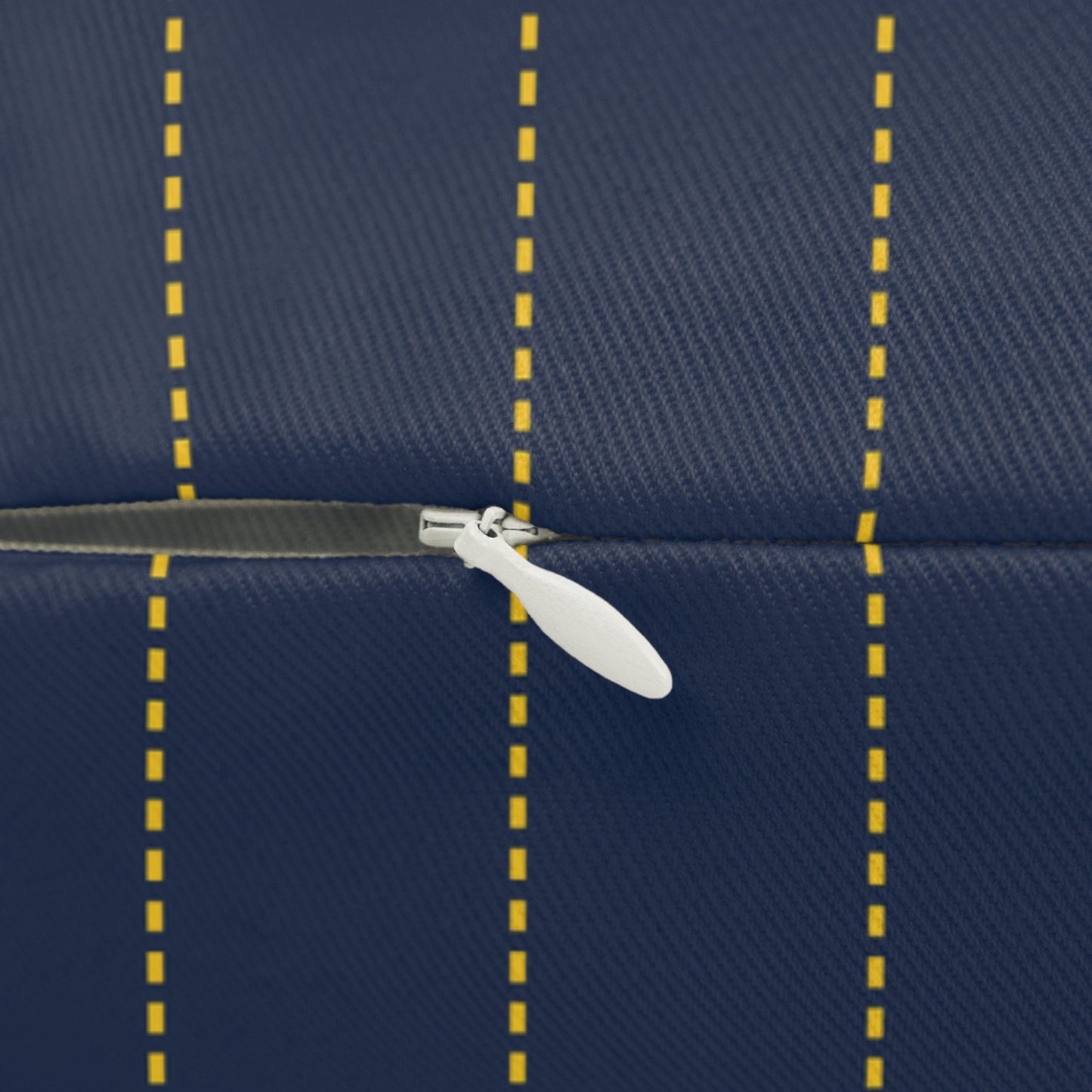 Pillow | Yellow & Blue | Pinstripe