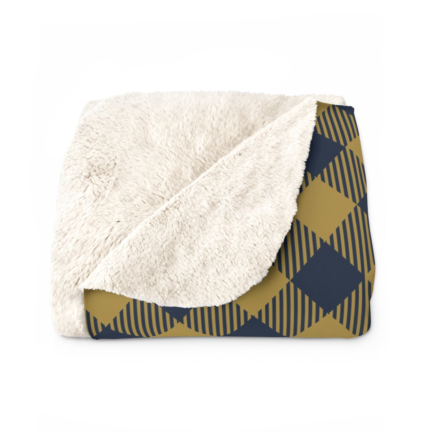 Sherpa Blanket | Notre Dame, Indiana | Gingham