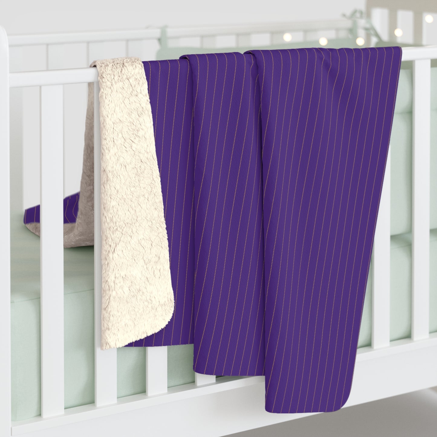 Sherpa Blanket | Baton Rouge, Louisiana | Pinstripe